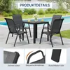 WOLTU Gartensessel, stapelbare Gartenstühle, ergonomisch, Produktbild-Vorschau 5