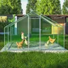 GIHAUVIA - Hühnerstall 3x4x2m Außenzaun Kleintierzaun Produktbild-Vorschau 8