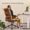 IWMH Fauteuil de direction en cuir PU, chaise de bureau Voir les images du produit 4
