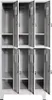 vidaXL Schließfachschrank mit 6 Fächern Stahl 90x45x180 cm Produktbild-Vorschau 11