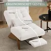 Relaxsessel, Verstellbarer rückenfreier Loungesessel aus Produktbild-Vorschau 7
