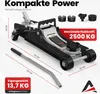 AUTORIA Wagenheber 2,5T Hellgrau – Flacher Hydraulik Produktbild-Vorschau 2