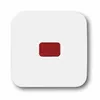 A red rectangular reflector is centered on a white background. Anteprima dell’immagine prodotto