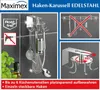 Ganci da cucina, acciaio inox, girevoli, 6 ganci Anteprima dell’immagine prodotto 6