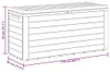 vidaXL Skrzynia ogrodowa antracyt 116x44x55 cm Podgląd zdjęcia produktu 7