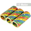 Riesenluftschlangen Confetti farbenfrohe Partydekoration Produktbild-Vorschau 4