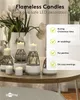 Goobay 64603 Zestaw 6 podgrzewaczy LED, biały, 1 m - Zestaw Podgląd zdjęcia produktu 5