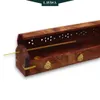 LAVISA Räucherstäbchen Halter aus echtem Holz Produktbild-Vorschau 7