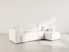 Best Mobilier Nicole - canapé d'angle réversible 4 places Voir les images du produit 2