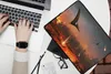 MuchoWow® Laptop Hülle 13 Zoll Dinosaurier - Steine - Lava Produktbild-Vorschau 2