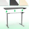 Duronic TM12 GY Elektrisch Höhenverstellbares Tischgestell Produktbild-Vorschau 6
