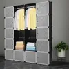 Jopassy Kleiderschrank Regal DIY Steckregal Garderobe Produktbild-Vorschau 7