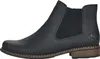 Side view of a black Chelsea boot. Náhled obrázku produktu