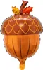 Ballon en plastique Automne, gland, env. 64*42 cm Voir les images du produit 1