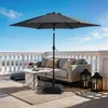 FCH Sonnenschirm Sonnenschirme,Balkonschirm,Gartenschirm Produktbild-Vorschau 3