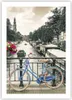 Poster - Poster ohne Rahmen - Amsterdam Fahrräder Brücke - Produktbild-Vorschau 1