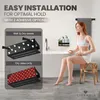 PromoHome® Duschregal ohne Bohren – Aluminium Schwarz – Produktbild-Vorschau 3