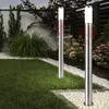 2er Set LED Stehleuchte silber, Bewegungsmelder, H 110 cm Produktbild-Vorschau 3