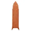A wooden garden screen standing upright against a white background. Podgląd zdjęcia produktu