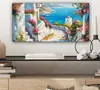 MuchoWow® - Leinwandbilder - Landschaft - Blumen - Natur - Produktbild-Vorschau 7