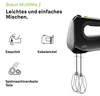 Braun MultiMix 2 handmixer, zwart – 500W, SlowStart, 4 Productafbeelding-voorbeeld 3