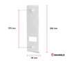 BAUHELD® Rolladengurt Abdeckung [6 Stück] - Abdeckplatte Produktbild-Vorschau 2
