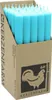 Stabkerzen aus Paraffin, 250/22 mm, Eisblau, KERZENFARM Produktbild-Vorschau 1