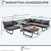 Destiny Loungegruppe MANHATTAN, Hocker/Tisch 70x70cm, Produktbild-Vorschau 7