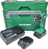 A cordless drill set with a case, charger, and batteries. Produktbild-Vorschau