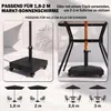 Outsunny Sonnenschirmständer mit Roller befüllbar bis 20 kg Produktbild-Vorschau 4