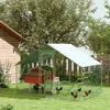 PawHut Kurnik wolnowybiegowy ze stali, 3 x 2 x 1,95 m Podgląd zdjęcia produktu 2