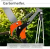 tectake® Teleskop-Astschere mit Seilzug und Säge Produktbild-Vorschau 3