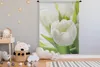 MuchoWow® Wandteppich Wandbehang Nahaufnahme einer weißen Produktbild-Vorschau 4