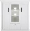 Wohnzimmer Highboard mit 140 cm Breite in Pinie weiß, Produktbild-Vorschau 6