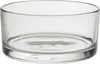 A clear studio shot of a glass bowl. Voir les images du produit