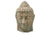 riess-ambiente Imposanter XXL Kopf BUDDHA 110cm kupfer grün Produktbild-Vorschau 7