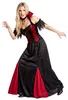 Traje de vampira seductora para mujer, color  y rojo, talla Vista previa de la imagen del producto 1