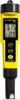 A yellow and black digital pH tester is shown against a white background. Produktbild-Vorschau