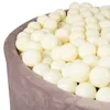 H&F Heimtextilien | 200 Spielbälle für Bällebad 6 cm – Ecru Produktbild-Vorschau 5