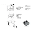 Linak Desk Panel Steuerung DPAK06 AUF / AB Bedienelement Produktbild-Vorschau 4