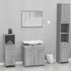 A bathroom vanity set with a sink, mirror, and storage cabinets. Náhľad obrázku produktu