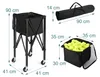 Carrello portapalle da tennis Relaxdays, per 150 palline da Anteprima dell’immagine prodotto 4