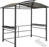 Pavilon na grilování Asado 2,4x1,5x2,34 m - šedý Náhled obrázku produktu 20