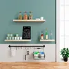 CASARIA® 3x Étagères murales flottantes MDF chêne 110cm Voir les images du produit 5