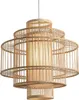 Fine Asianliving Bamboo Hanging Lamp Pendant Handmade - Anteprima dell’immagine prodotto 1