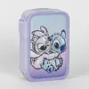 A pencil case with Stitch and Angel characters printed on it. Voir les images du produit