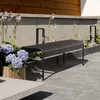 di volio Gartenbank BAISO - Metallbank für Terrasse & Produktbild-Vorschau 3