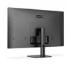 The back of a black computer monitor on a white background. Podgląd zdjęcia produktu