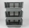 3x paniers empilables Étagère de cuisine Panier de ménage Voir les images du produit 1