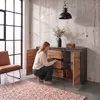 Komoda 120 cm Aga Antracyt Wotan matowa z szufladami Podgląd zdjęcia produktu 4